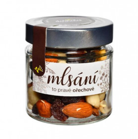 Mlsání - směs ořechů a sušeného ovoce, Dobroty z přírody, 100 g