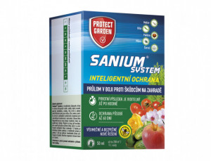 Ochrana proti škůdcům, Bayer Garden SANIUM SYSTEM, koncentrát, balení 50 ml