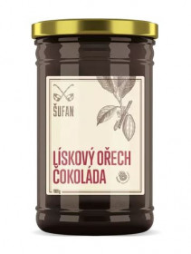 Ořechové máslo, Šufan Lískový ořech - čokoláda, 1000 g