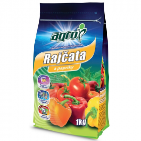 Organo - minerální hnojivo pro RAJČATA a PAPRIKY, Agro, balení 1 kg