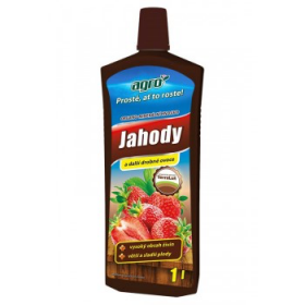 Organo - minerální kapalné hnojivo na JAHODY a DROBNÉ OVOCE, Agro, balení 1 l