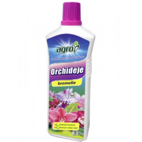 Organo - minerální kapalné hnojivo pro ORCHIDEJE a BROMÉLIE, Agro, balení 0.5 l