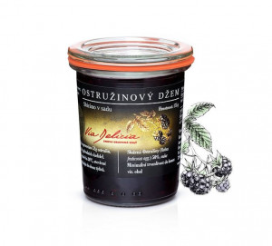 Ostružinový džem bez semínek, Via Delicia, 175 g