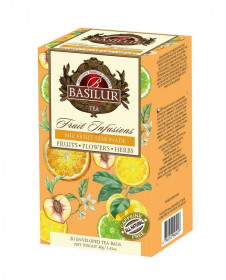 Ovocný čaj, Basilur Mix  Fruit Lemonade, porcovaný s přebalem, 20 sáčků