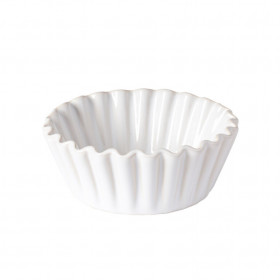 Pečící forma na muffin, BAKEWARE, keramická, průměr 13 cm, bílá