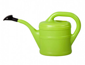 Plastová konev s kropítkem, Geli, objem 2 l, světle zelená