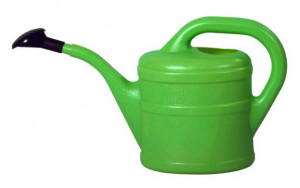 Plastová konev s kropítkem, Geli, objem 2 l, zelená