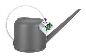 Plastová konvička Elho B.FOR SOFT, objem 1.7 l, antracitovo - bílá