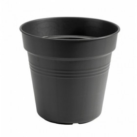 Plastový květináč elho GREEN BASICS, průměr 17 cm, černý