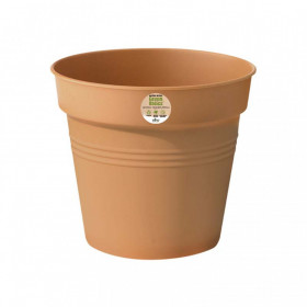 Plastový květináč elho GREEN BASICS, průměr 30 cm, terakotový