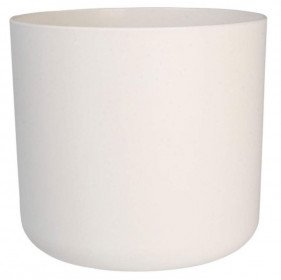 Plastový obal na květináč elho B.FOR SOFT, průměr 18 cm, bílý