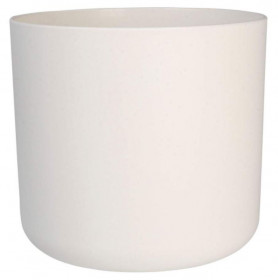 Plastový obal na květináč elho B.FOR SOFT, průměr 22 cm, bílý
