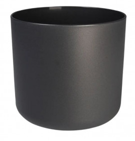 Plastový obal na květináč elho B.FOR SOFT, průměr 25 cm, antracitový