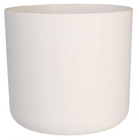 Plastový obal na květináč elho B.FOR SOFT, průměr 30 cm, bílý
