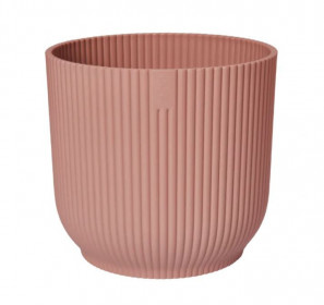Plastový obal na květináč elho VIBES FOLD, průměr 14 cm, růžový
