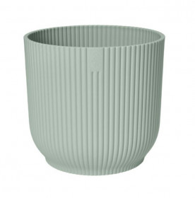 Plastový obal na květináč elho VIBES FOLD, průměr 18 cm, světle zelený
