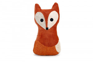 Plyšová hračka pro psy, liška Vido, oranžová, 25.5 cm
