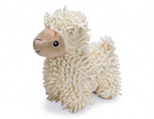 Plyšová hračka pro psy, ovce Jovi ECO, krémová, 20 cm