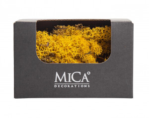 Preparovaný lišejník, Mica, 50 g, žlutá