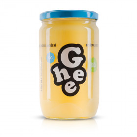 Přepuštěné máslo, České ghíčko GHÍ BIO, dóza sklo, 720 ml