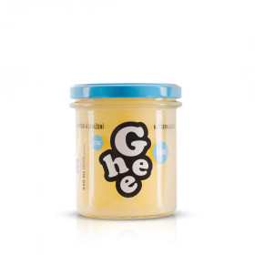 Přepuštěné máslo, České ghíčko GHÍ čisté, dóza sklo, 340 ml