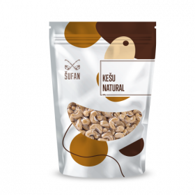 Přírodní ořechy, Šufan Kešu Natural, sáček, 200 g