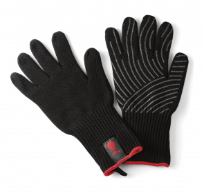 Prstové rukavice na grilování Weber, velikost S/M, černé