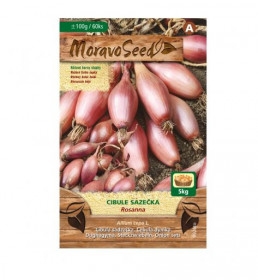 Růžová cibule sazečka Rosanna, MoravoSeed, 100 g