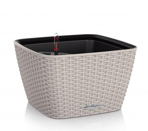 Samozavlažovací květináč Lechuza BACINO Cottage 30, komplet set, pískový