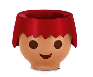 Samozavlažovací květináč Lechuza OJO 21, komplet set, červený
