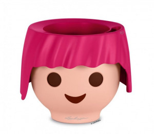 Samozavlažovací květináč Lechuza OJO 21, komplet set, růžový