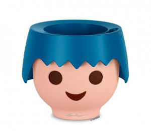 Samozavlažovací květináč Lechuza OJO 21, komplet set, tmavě modrý