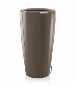 Samozavlažovací květináč Lechuza RONDO 40, komplet set, taupe