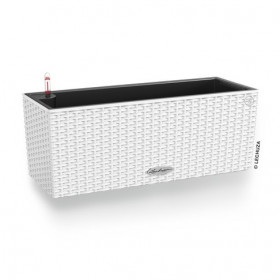 Samozavlažovací truhlík Lechuza BALCONERA Cottage 50 - komplet set, bílý