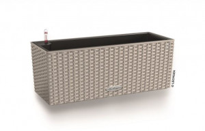 Samozavlažovací truhlík Lechuza BALCONERA Cottage 50, komplet set, pískový