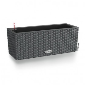 Samozavlažovací truhlík Lechuza BALCONERA Cottage 50 - komplet set, šedý