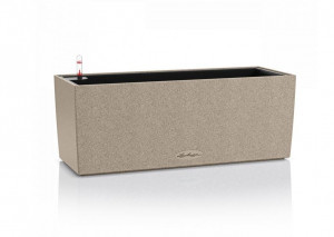 Samozavlažovací truhlík Lechuza BALCONERA Stone 50, komplet set, pískový