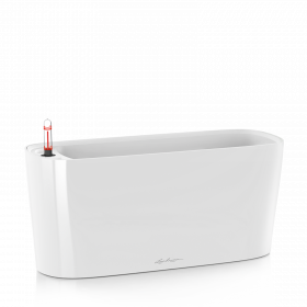 Samozavlažovací truhlík Lechuza DELTA 20, komplet set, bílý