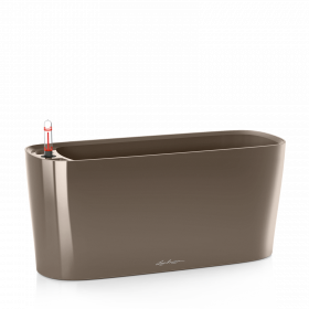Samozavlažovací truhlík Lechuza DELTA 20, komplet set, taupe