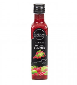 Sirup BezVa Malina & Limetka, 250 ml