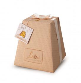 Sladký chléb s krémem ze slaného karamelu Pandoro Caramello Salato, dárkové balení, 1 kg