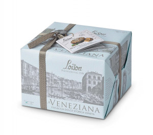 Sladký chléb s pistáciovým krémem Veneziana Pistachio, dárkové balení, 600 g
