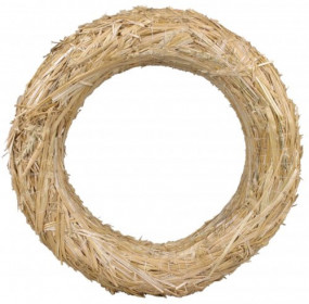 Slaměný korpus na věnec, tvar kruh, průměr 20 cm