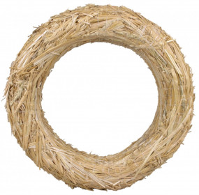 Slaměný korpus na věnec, tvar kruh, průměr 40 cm