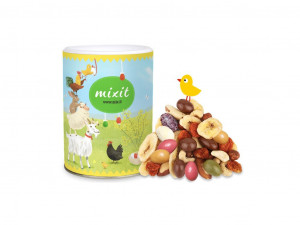 Směs sušeného ovoce a ořechů v čokoládě, Mixit VELI-KOKO-NOČNÍ NADĚLENÍ, dóza, 300 g