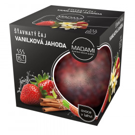 Šťavnatý čaj Jahoda s vanilkou, 520 ml