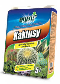 Substrát Agro pro KAKTUSY, balení 5 l