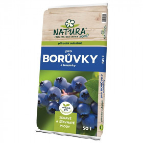 Substrát Natura pro BORŮVKY a BRUSINKY, balení 50 l