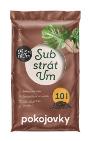 Substrát pro pokojové rostliny, balení 10 l