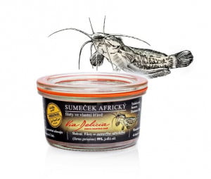 Sumeček africký ve vlastní šťávě, filety, Via Delicia, 130 g
